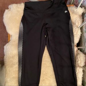 Kyodan Leggings BLK w/ dots, SZ XS